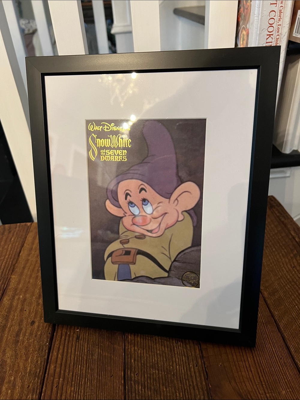 Walt Disney “Dopey” 5x7 Framed Print